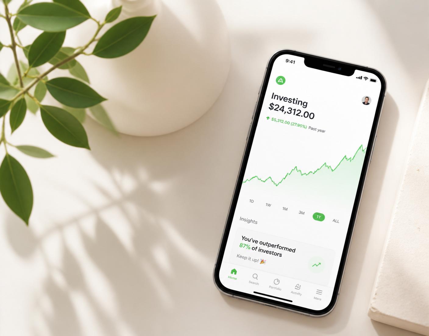 App de investimento